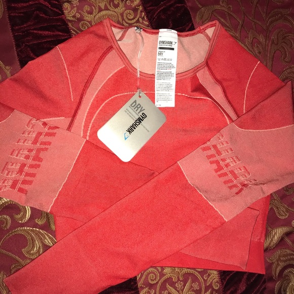 🛍NEW⚡️GymShark 🦈 Turbo Seamless Crop Top Small - Picture 2 of 6